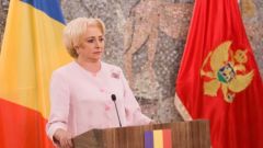 Viorica Dăncilă corectează gafa legată de capitala Muntenegrului: „Am avut mici emoții, normal că e vorba despre Pleșcavița”