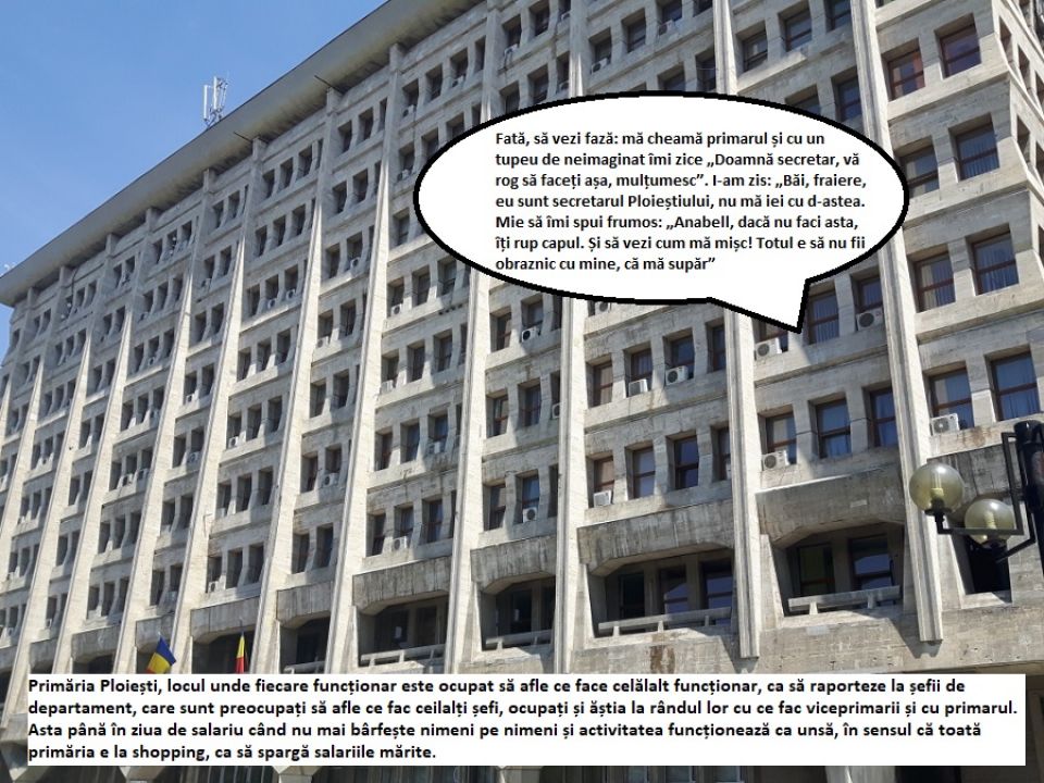 Secretarul municipiului Ploiești, Anabell Măntoiu, este bosumflici cu primarul Dobre