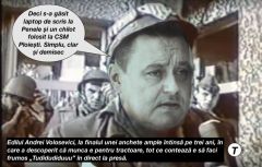 Se vede că a intrat în PSD! Volosevici, declarații dure: „Am găsit laptop de scris la Peneleu”