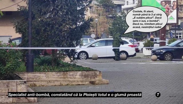 Alertă și la Primăria Ploiești: s-a găsit un plic suspect de gol!