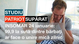 INSOMAR: 99 la sută dintre bărbații însurați ar face zilnic o Unire Mică