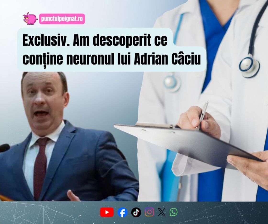 Exclusiv. Am descoperit ce conține neuronul lui Adrian Căciu de la PSD
